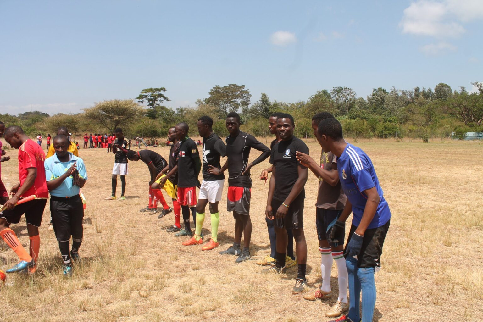 Handball team at Embu College